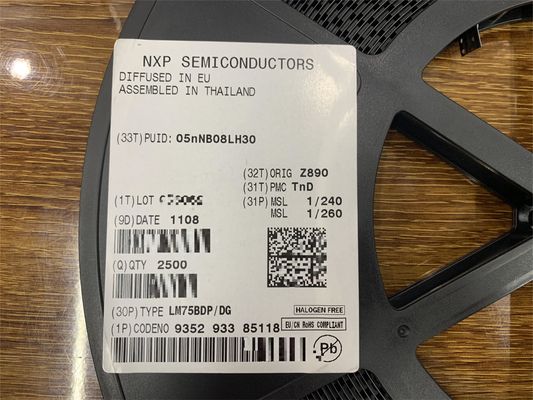 LM75BDP/DG 118 ψηφιακά ολοκληρωμένα κυκλώματα αισθητήρων θερμοκρασίας για τους διαφορετικούς όρους λειτουργίας